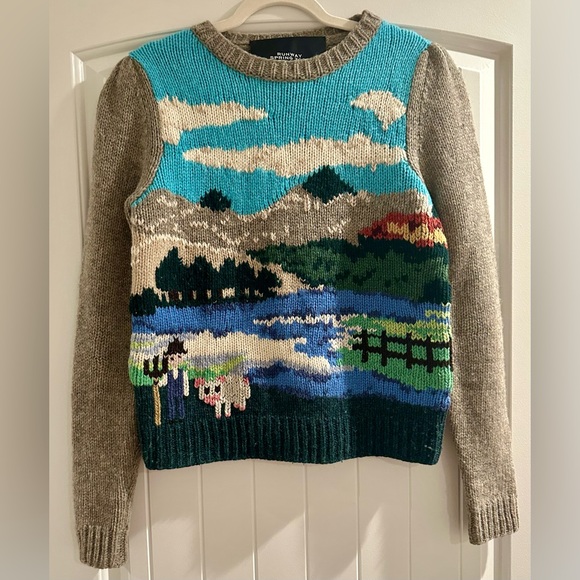 Marc Jacobs Runway Intarsia Wool Knit Sweater - Picture 5 of 6